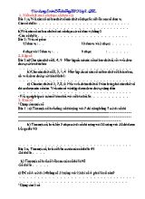 Một số bài toán bồi dưỡng học sinh giỏi môn Toán Lớp 1